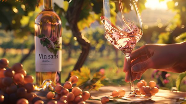 Vin sans alcool : comment déguster une bouteille de rosé ?