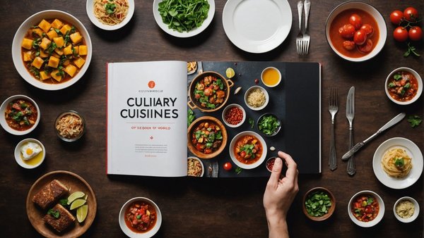 Voyage culinaire : livre sur les cuisines du monde